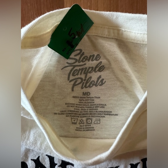 NWT Stone Temple Pilots Singing Skeleton Cowboy 🤠 T-shirt size medium - Picture 6 of 7